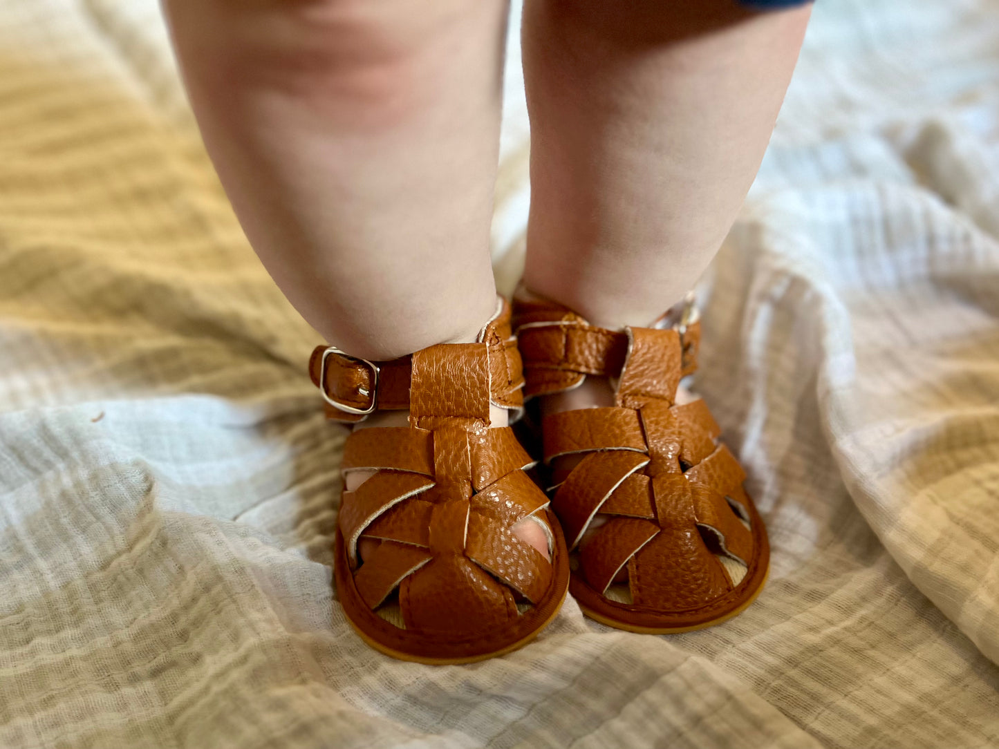 vegan leather sandals