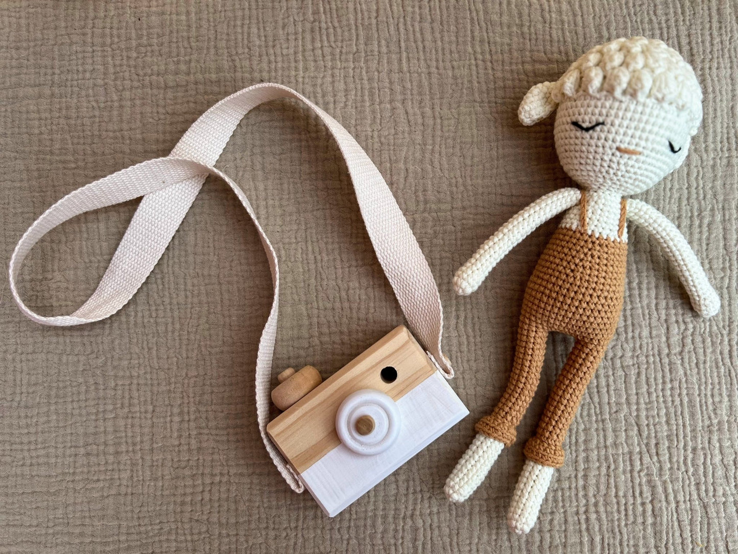 shutterbug wooden camera toy - Little Moon Baby Market