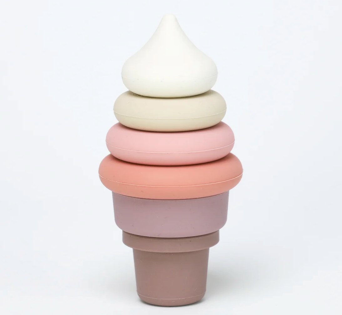 sweet scoops stacking toy - Little Moon Baby Market