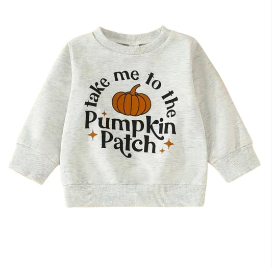 pumpkin patch long sleeve - Little Moon Baby Market