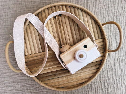 shutterbug wooden camera toy - Little Moon Baby Market