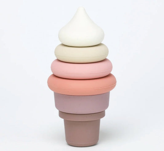 sweet scoops stacking toy - Little Moon Baby Market